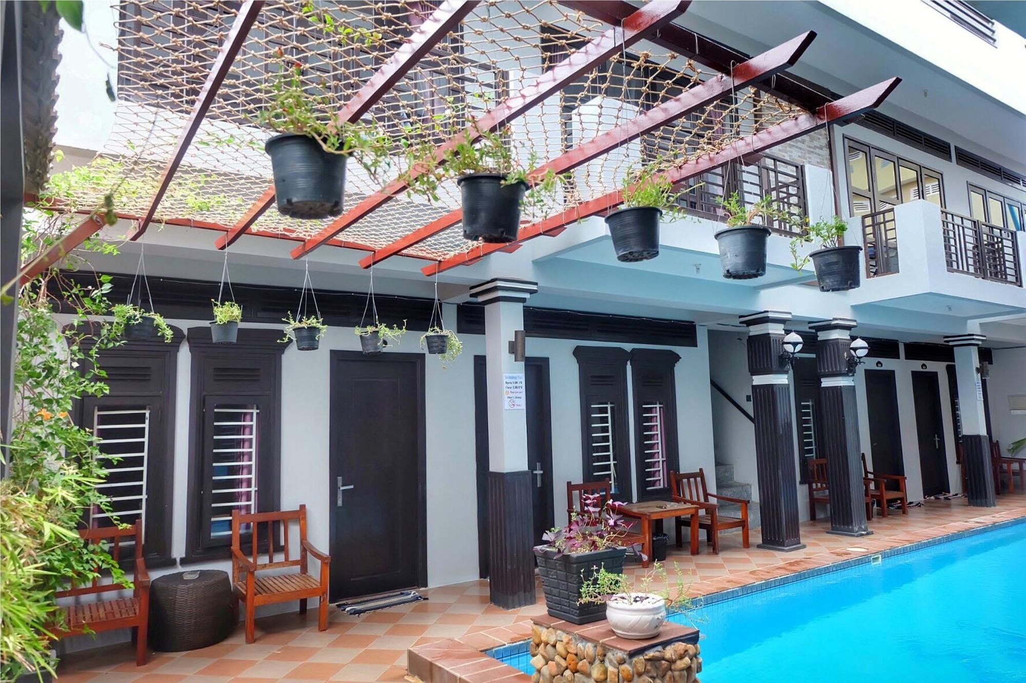 Vibola Guesthouse Kampot Bagian luar foto